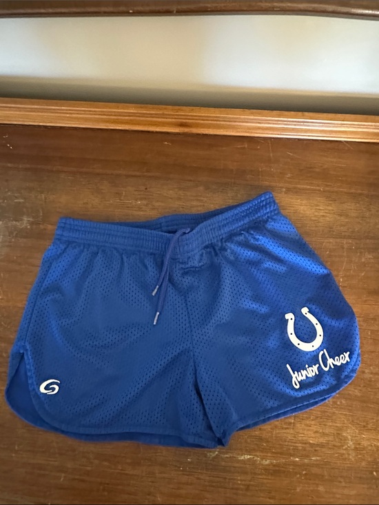 NFL Other - Indianapolis Colts Junior Cheer's Kids Blue Athletic Mesh Shorts